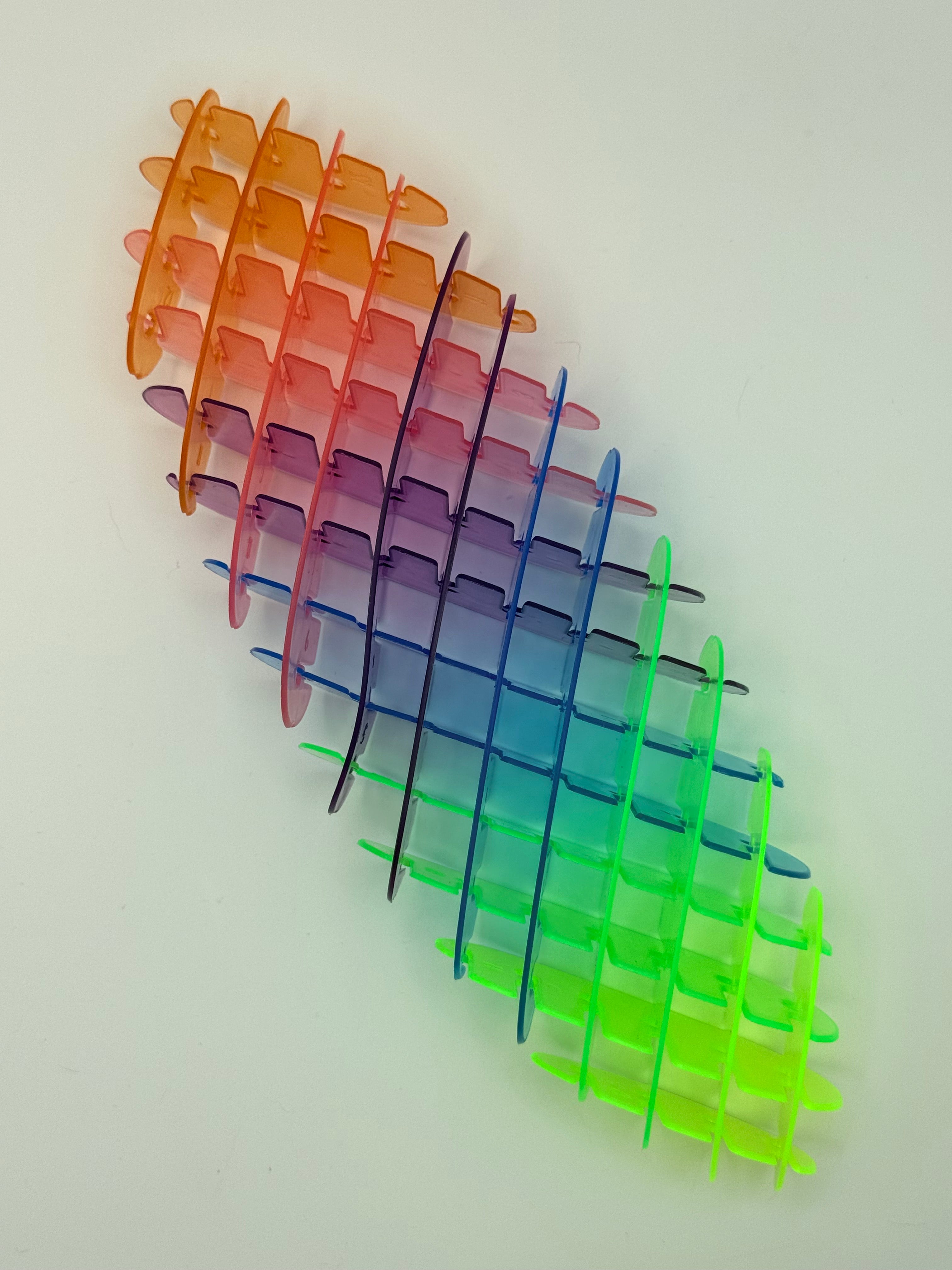 Rainbow Collapsible Sensory Fidget Ball