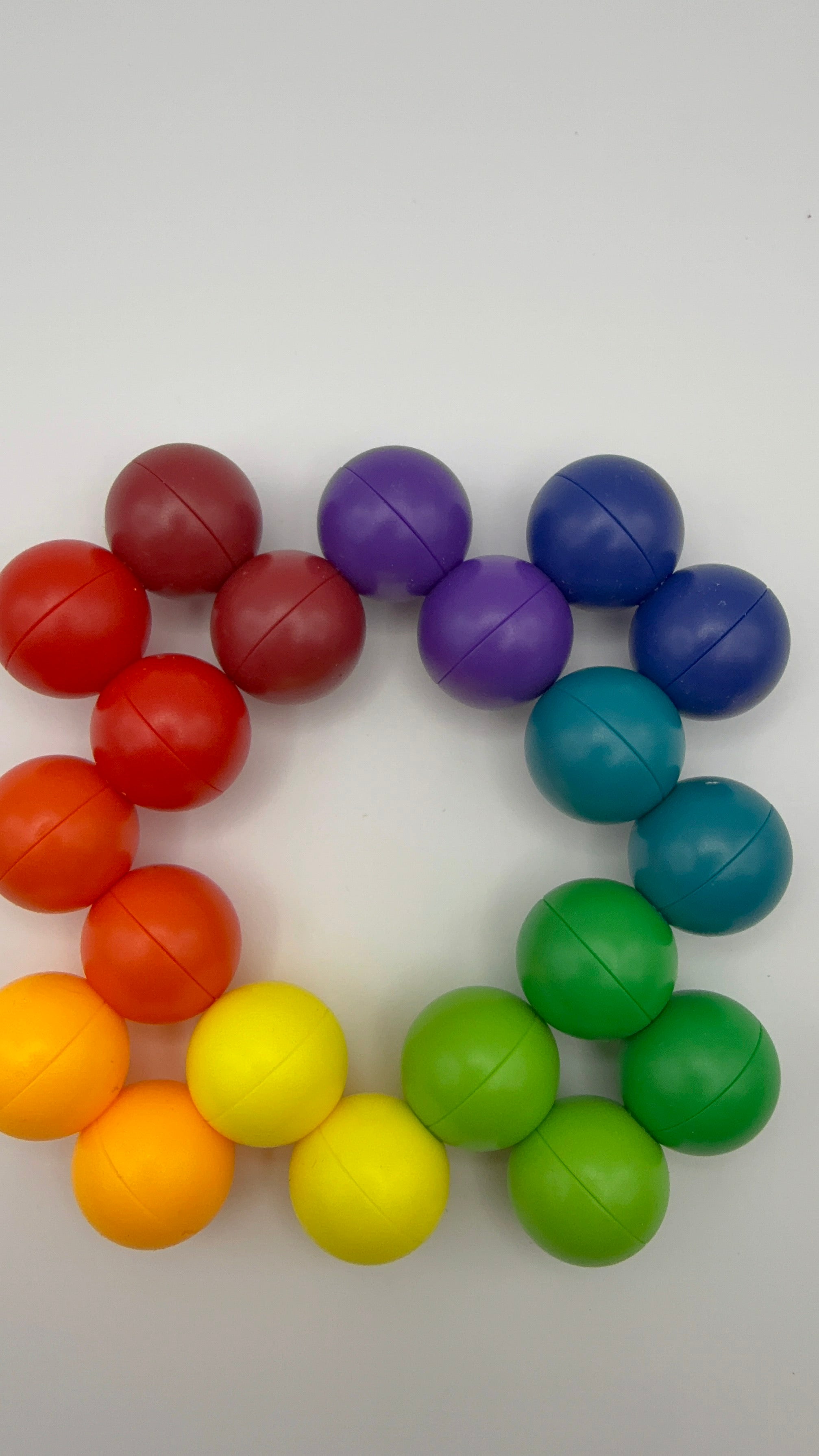 Rainbow Flexible Magic Ball Fidget Toy