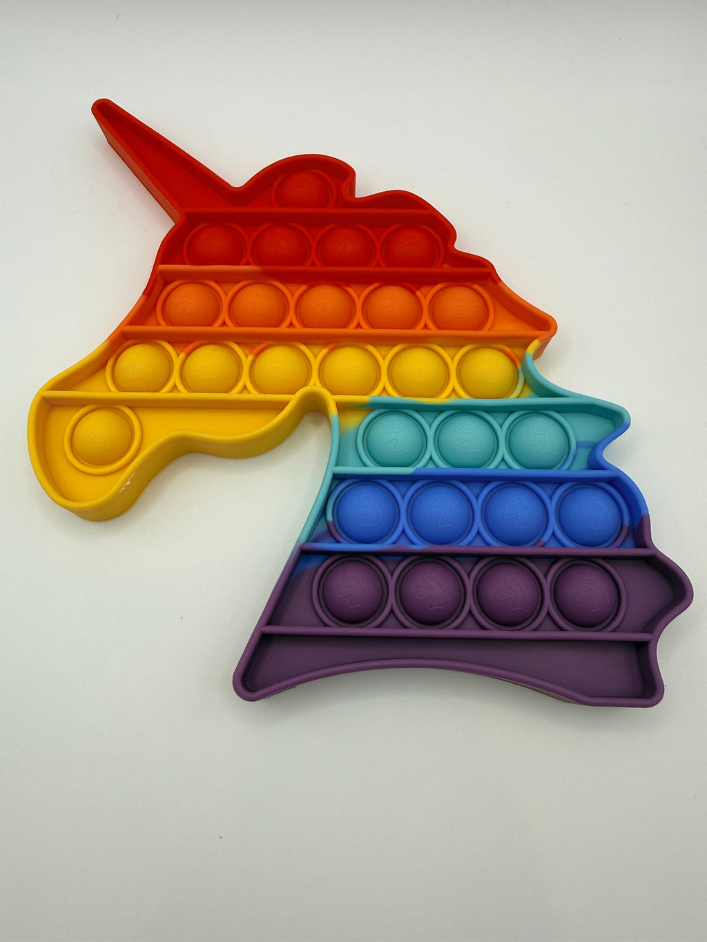 Rainbow Unicorn Pop It Fidget Toy