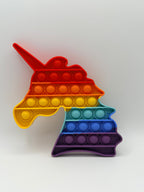 Rainbow Unicorn Pop It Fidget Toy