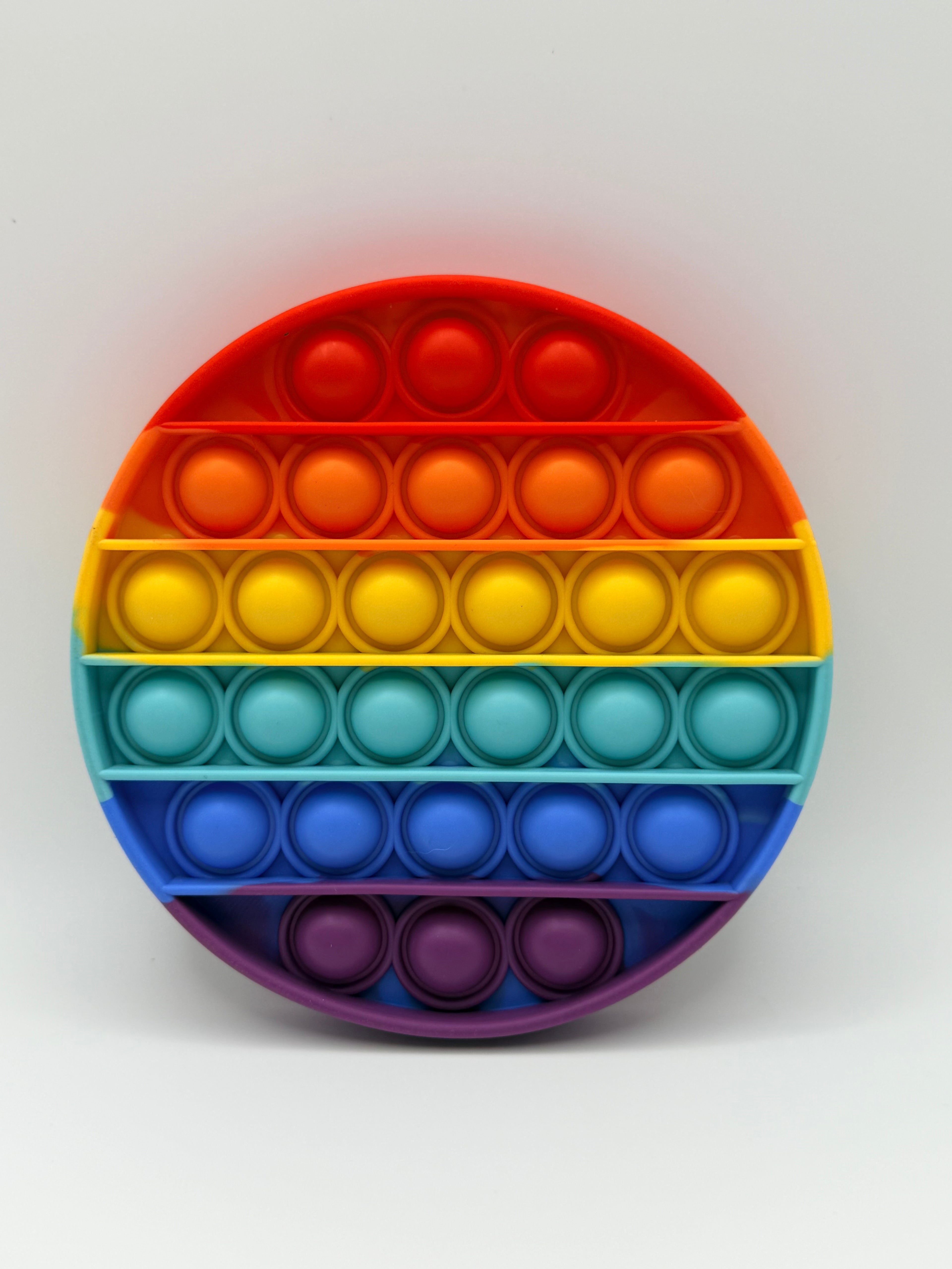 Circle Rainbow Pop It Fidget Toy