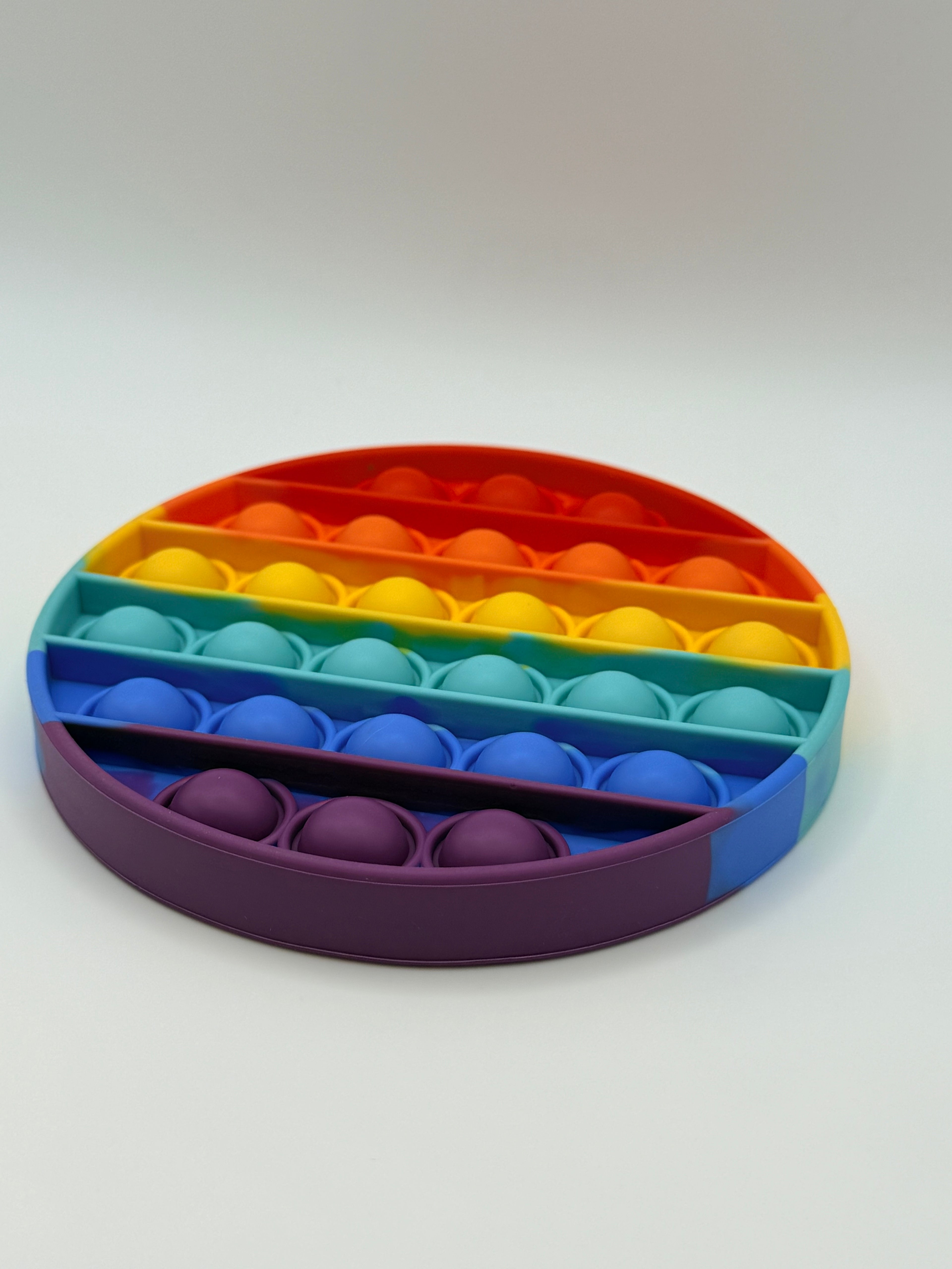 Circle Rainbow Pop It Fidget Toy