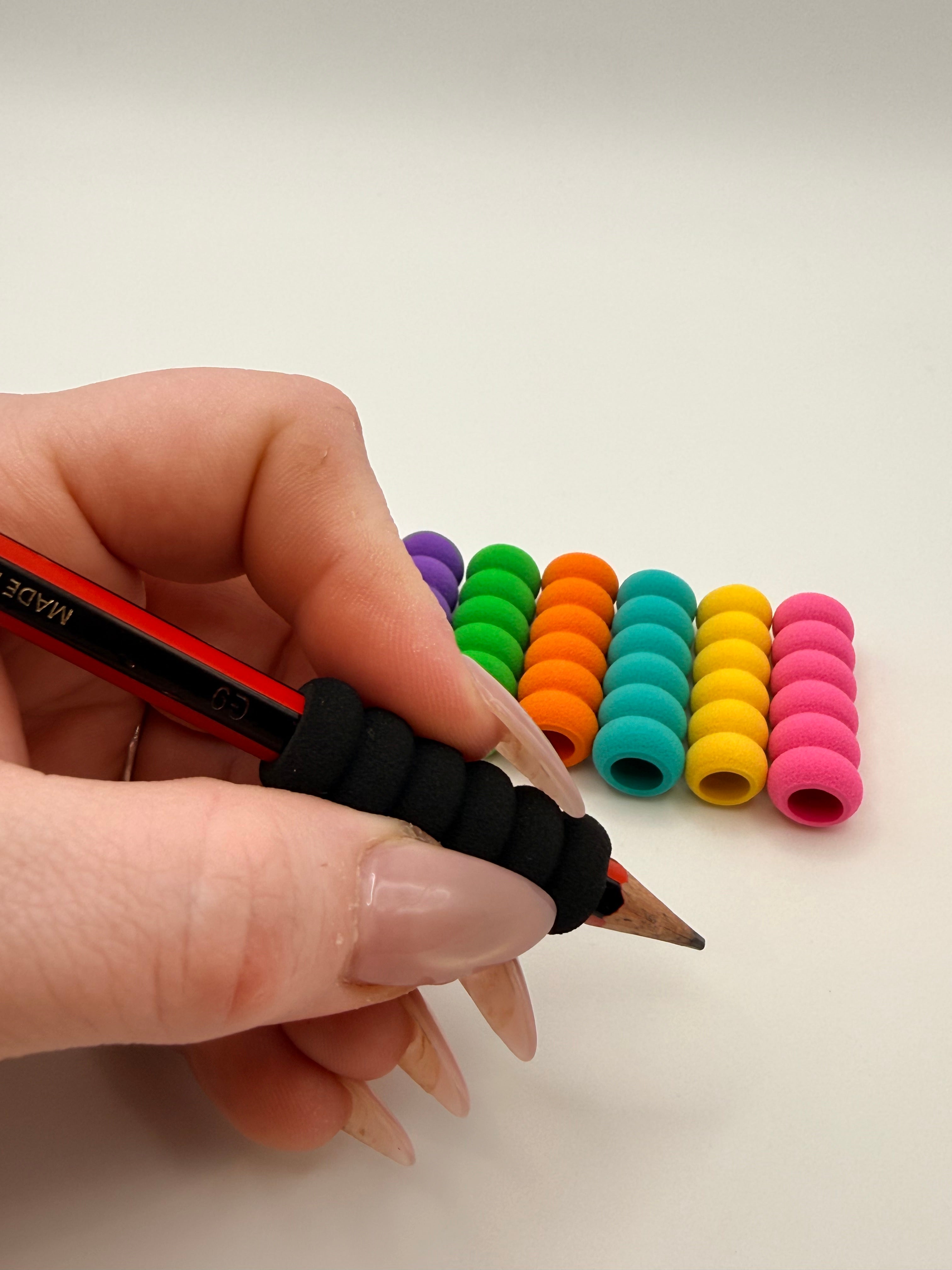 Soft Foam Pencil Grips 9 Pack