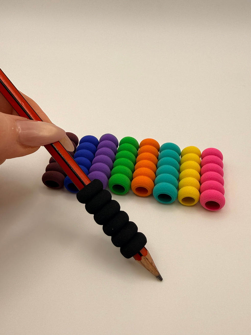 Soft Foam Pencil Grips 9 Pack