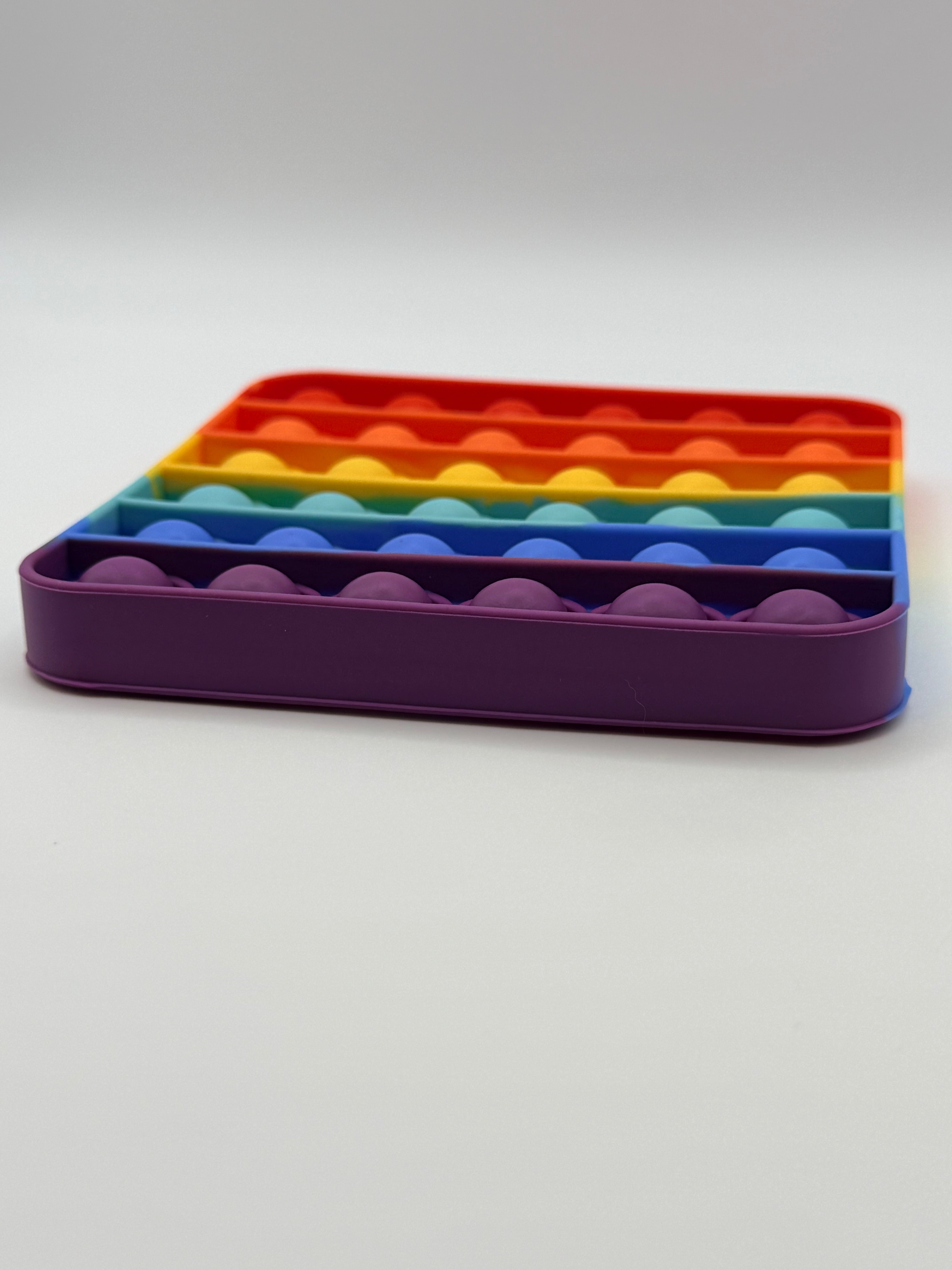 Rainbow Square Pop Fidget Toy