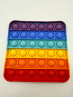 Square Rainbow Pop It Fidget Toy