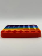 Square Rainbow Pop It Fidget Toy