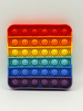 Square Rainbow Pop It Fidget Toy