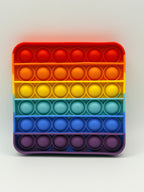 Square Rainbow Pop It Fidget Toy