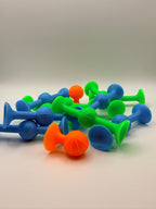 Large Sucker Pops Sensory Fidget Toy - 12 Pack