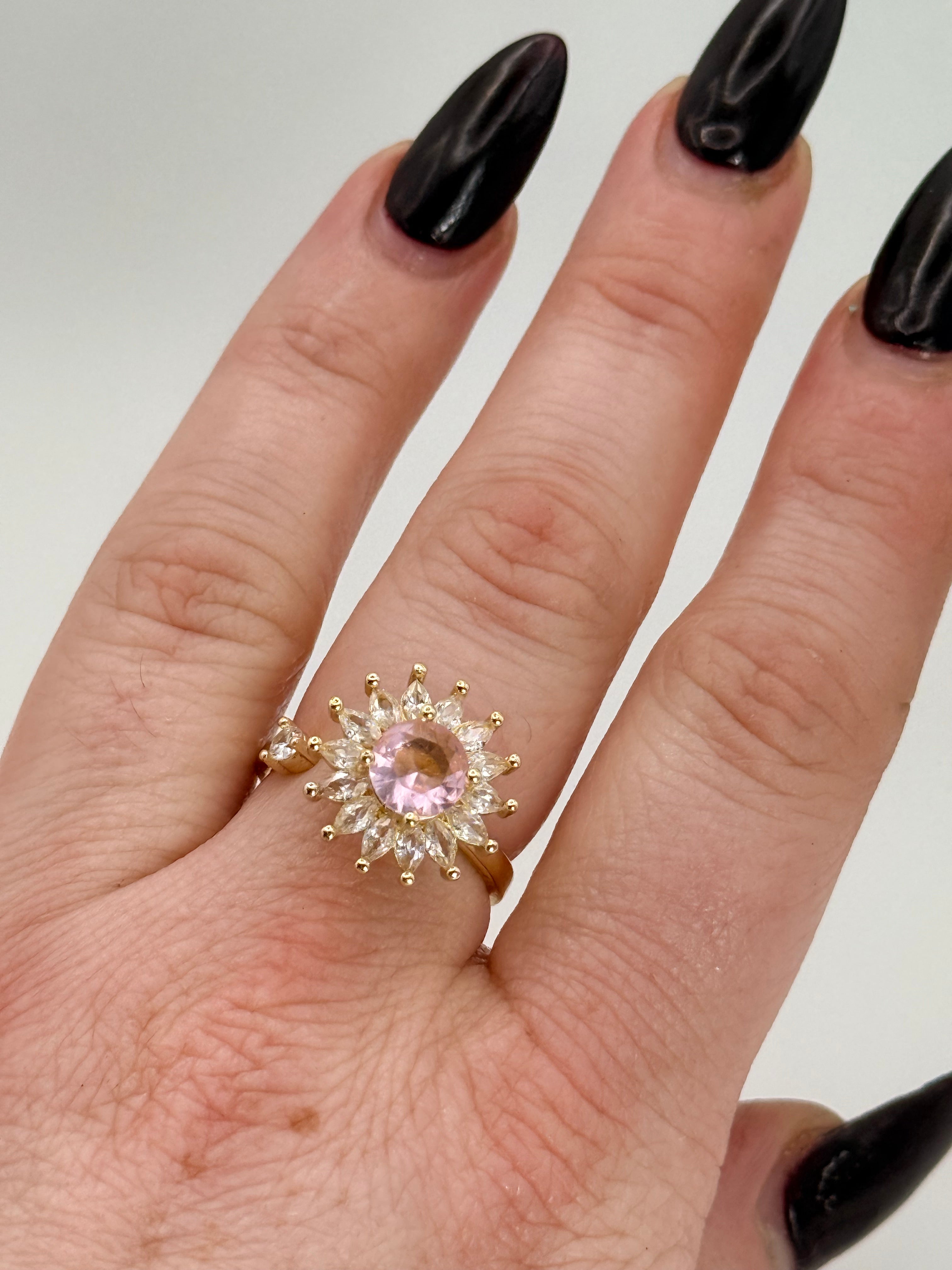 Sunburst Fidget Ring