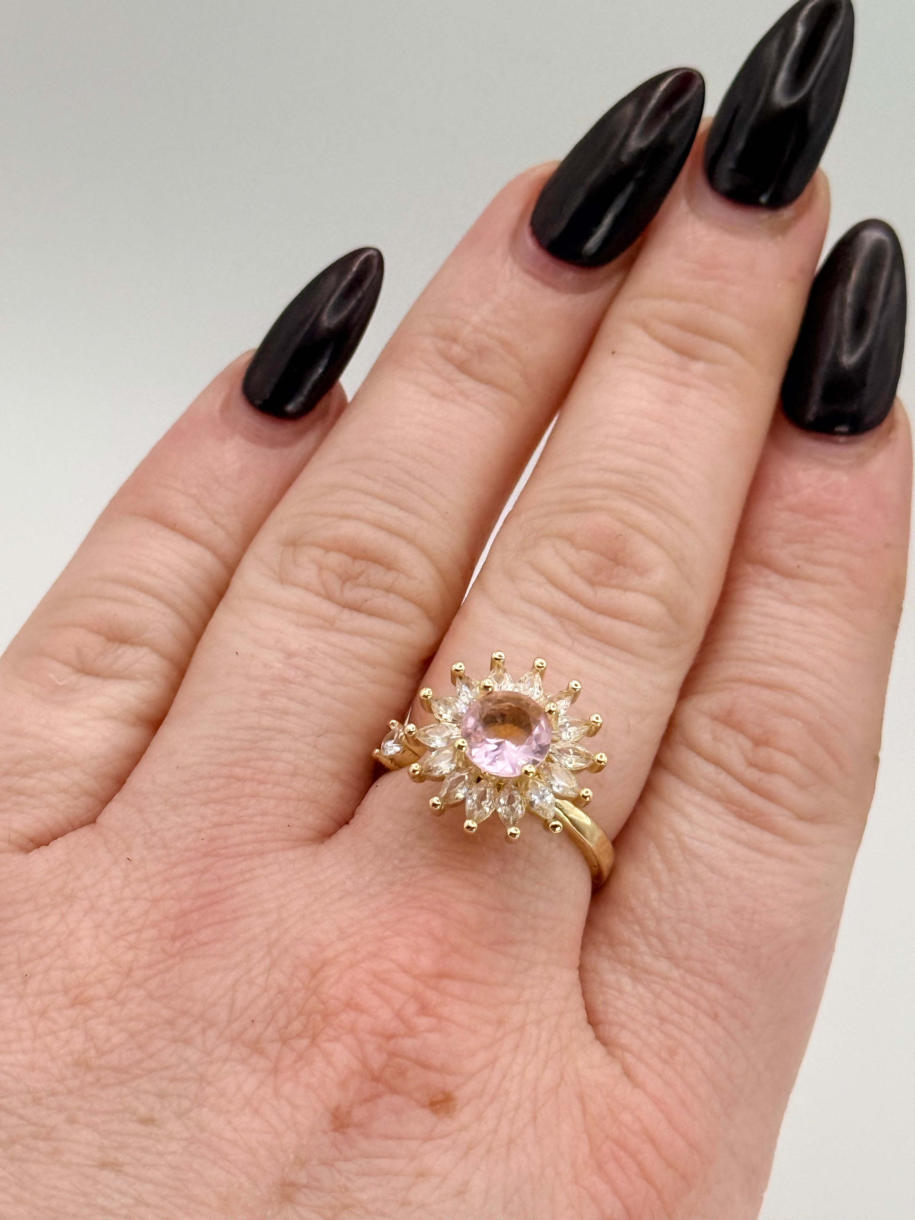 Sunburst Fidget Ring