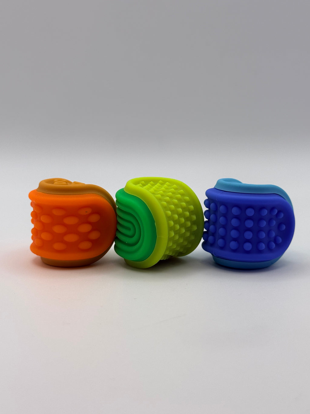 Textured Sensory Palm Fidget Stone - 3 Pack