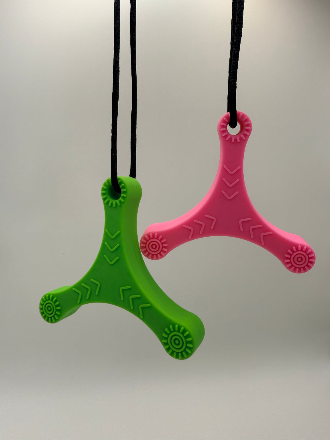 Tri-Chew Silicone Chewlery Necklace