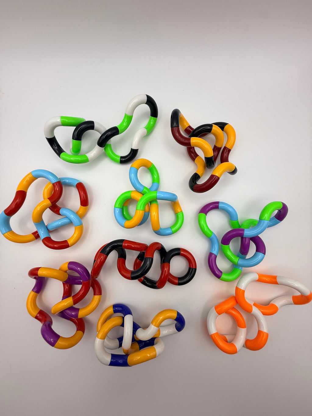 Twisty Fidget Chain Toy | Linked Twist & Turn Sensory Fidget Toy