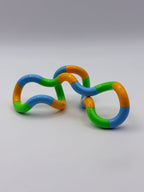 Twisty Fidget Chain Toy | Linked Twist & Turn Sensory Fidget Toy