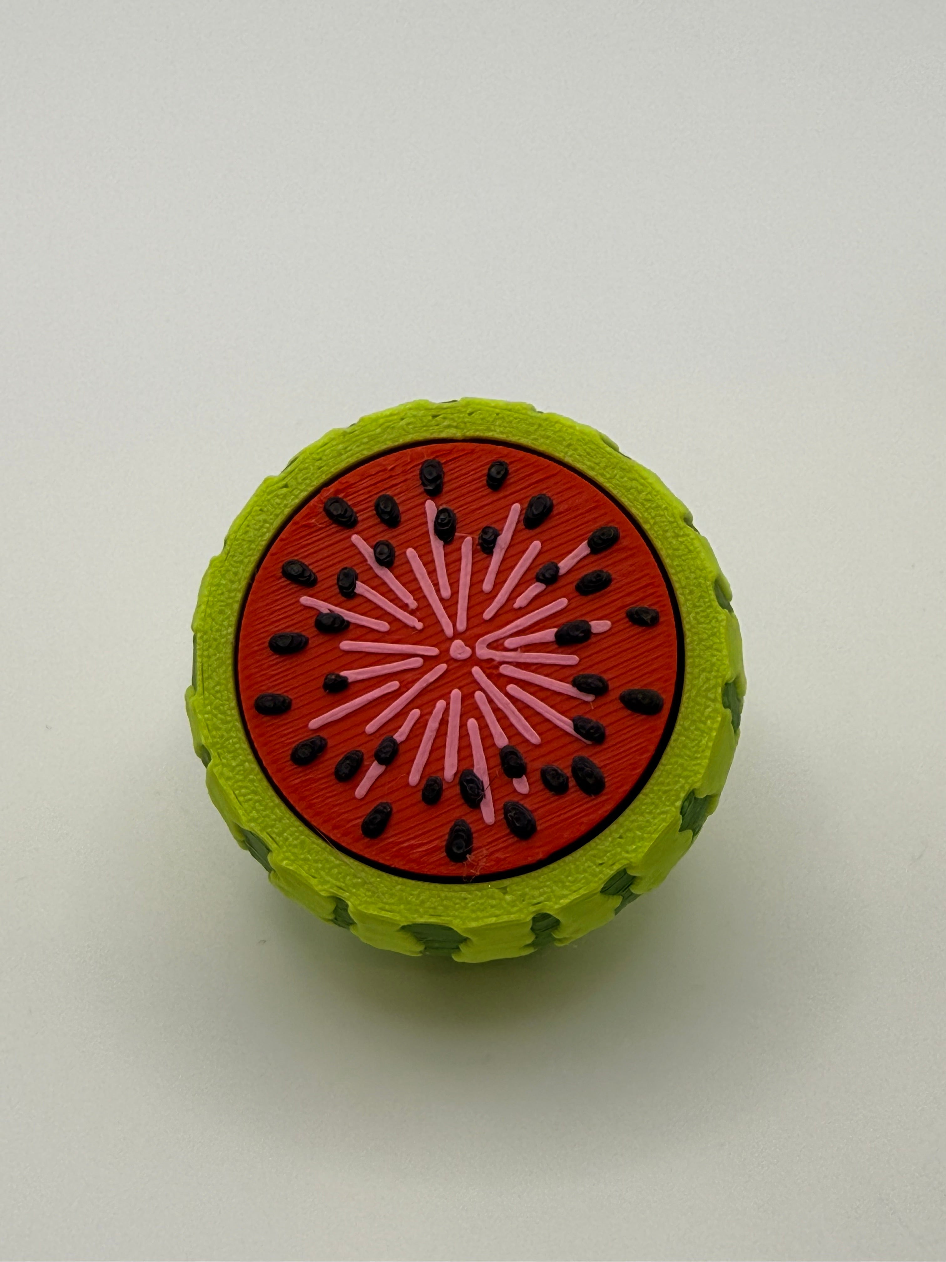 Watermelon Sensory Clicker Keychain