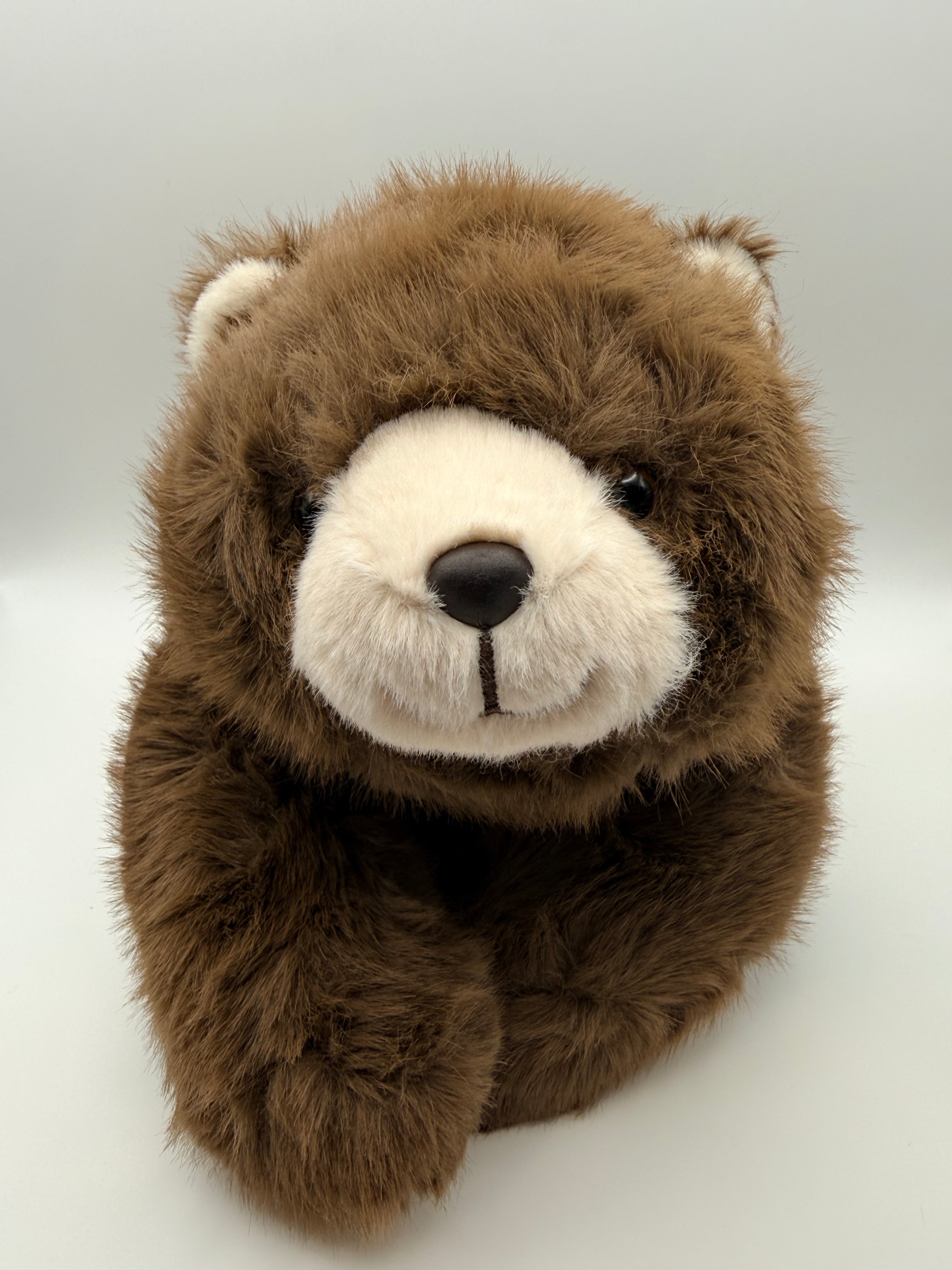 Weighted Brown Bear Soft Stuffed Plush Toy