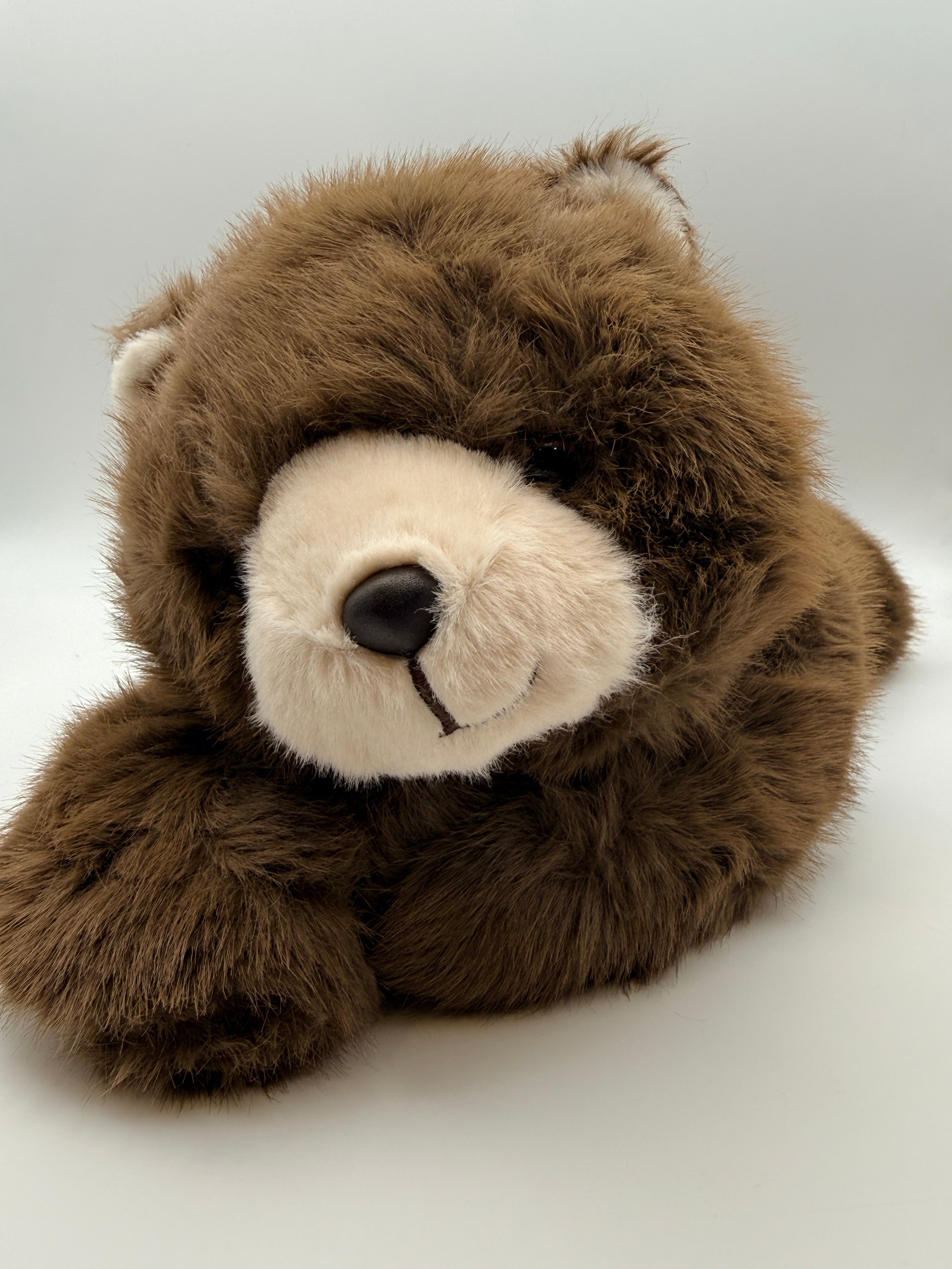 Weighted Brown Bear Soft Stuffed Plush Toy